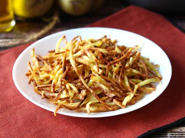 Air Fryer burgonya chips olyan ropogós, hogy nem fogod elhinni, hogy házi készítésűek - Előkészítés lépés 7
