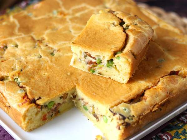 Szardíniatorta: egyszerű, nedves és ízletes recept - Előkészítés lépés 11