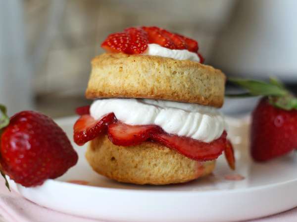 Strawberry shortcake, az amerikai eperkrémes shortcake, amely soha nem hibázik. - Előkészítés lépés 11