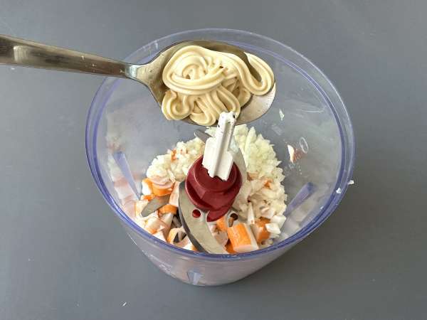 Surimi-krém: egy villámgyors aperitif-recept - Előkészítés lépés 2
