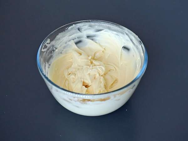 Tiramisu sült sárgabarackkal: a nyárra tökéletes, gyümölcsös és omlós desszert - Előkészítés lépés 4