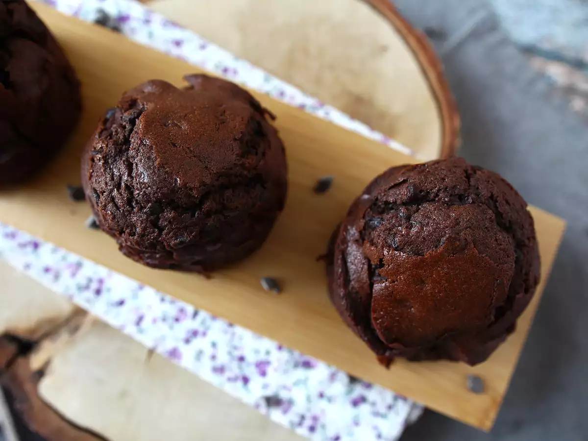 A legjobb csokoládés muffin: hatalmas és nedves - fotó 4