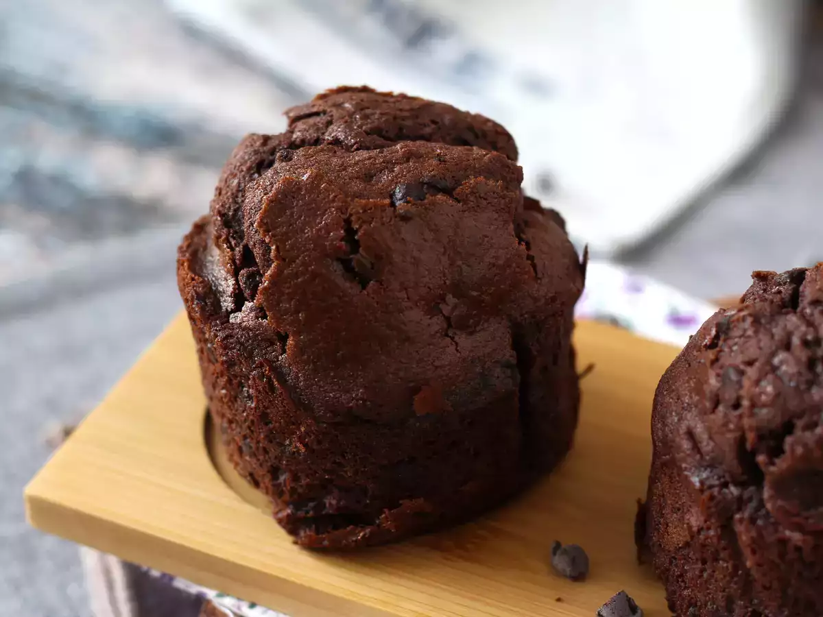 A legjobb csokoládés muffin: hatalmas és nedves - fotó 5