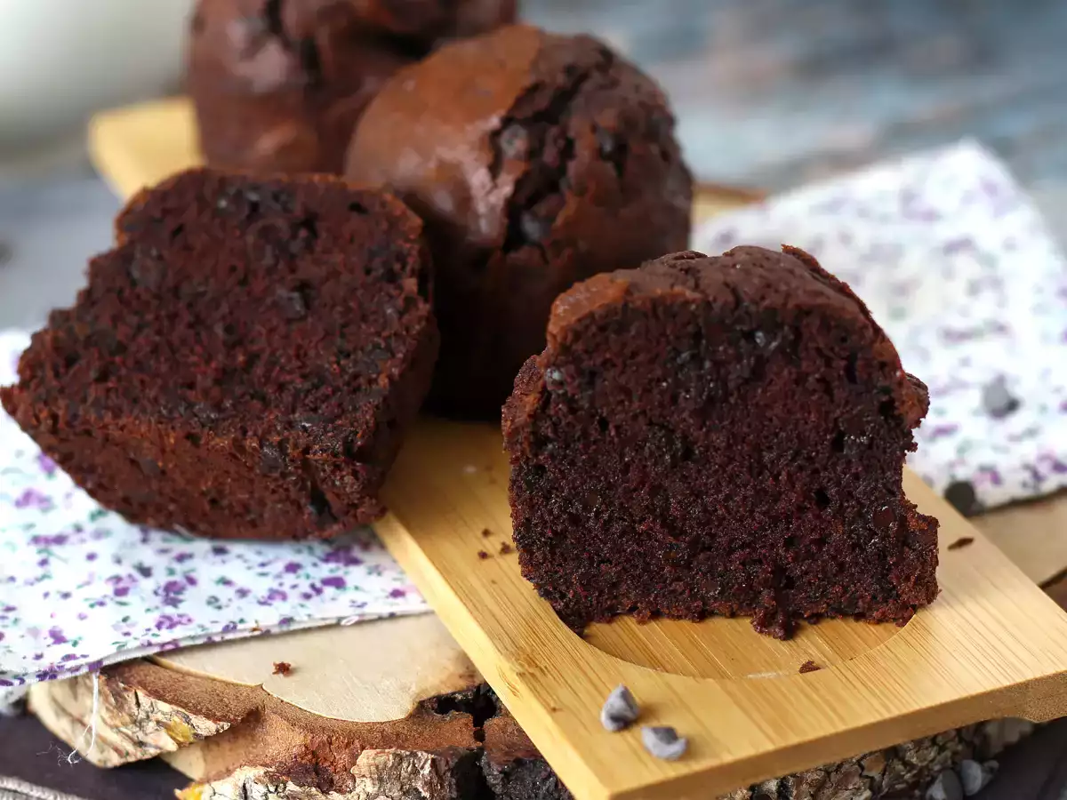 A legjobb csokoládés muffin: hatalmas és nedves - fotó 6