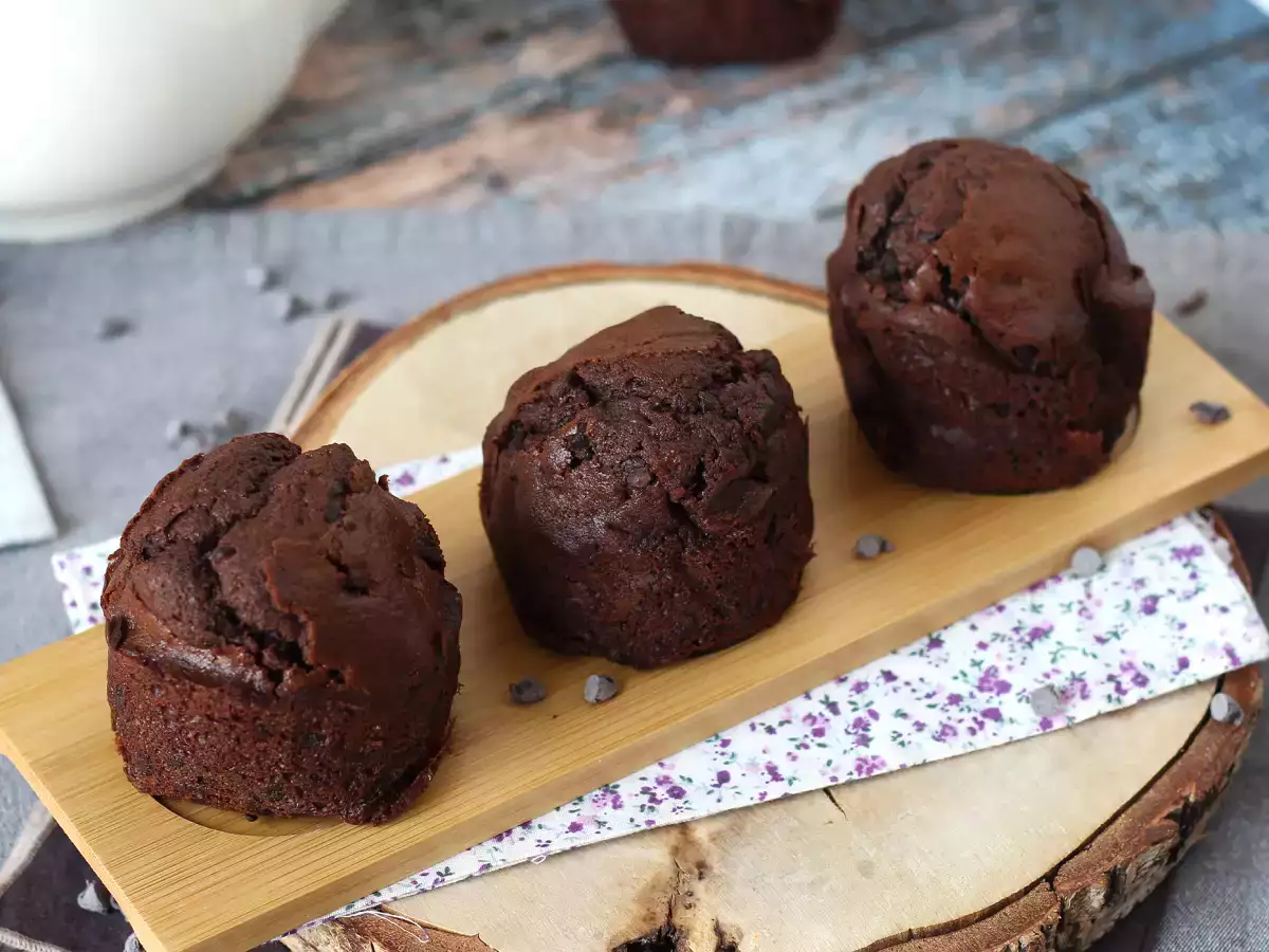 A legjobb csokoládés muffin: hatalmas és nedves - fotó 7