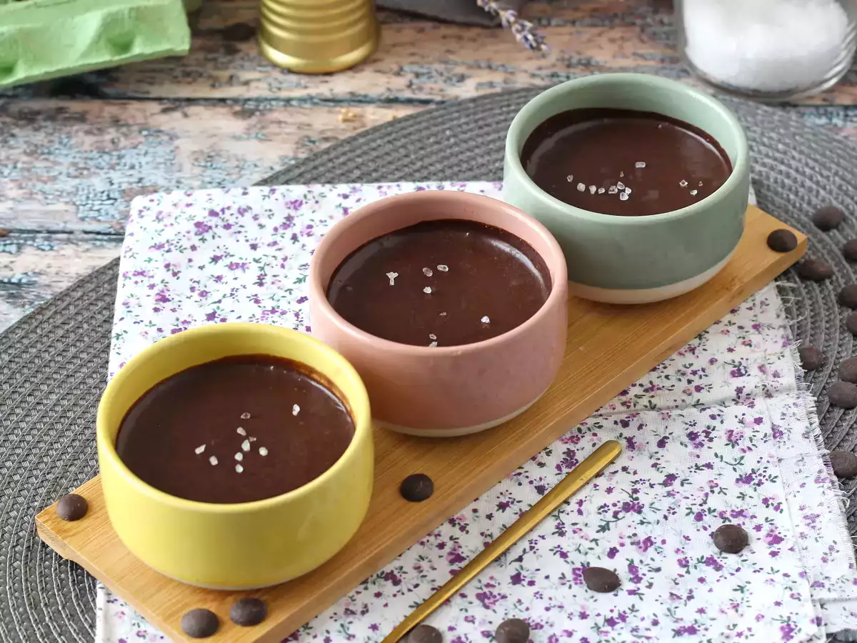 A tökéletes csokoládé mousse, ultra gourmet egy csipetnyi sóval - fotó 2