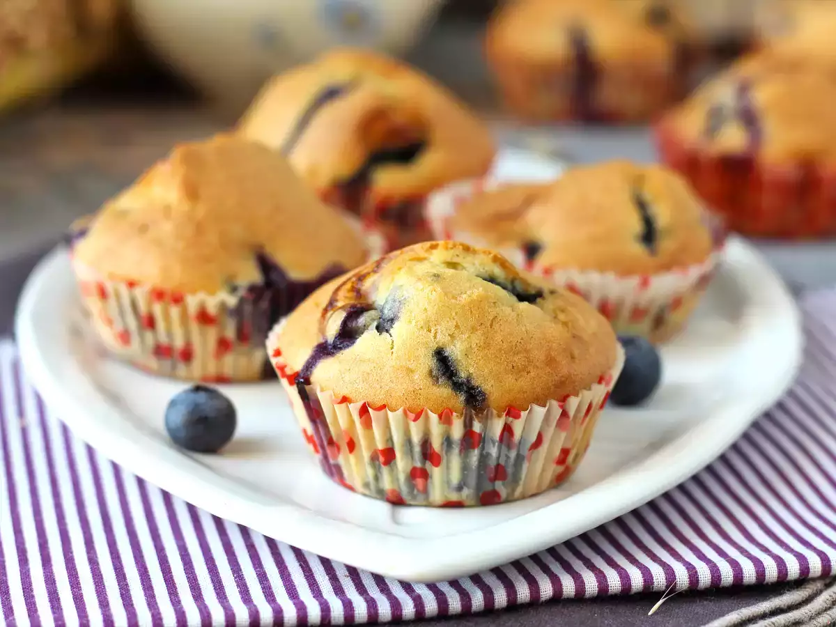 Áfonyás muffinok, a pireneusi pite mini változata! - fotó 3