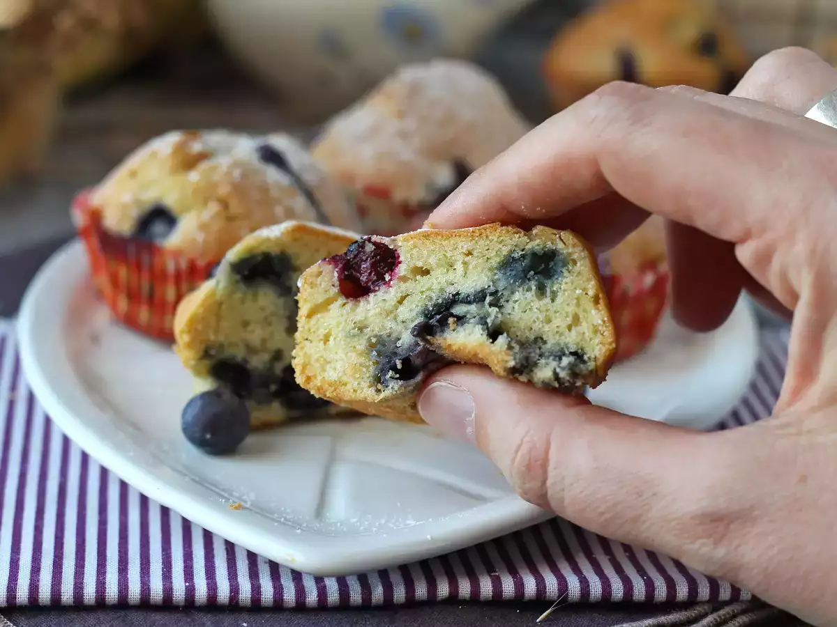 Áfonyás muffinok, a pireneusi pite mini változata! - fotó 4