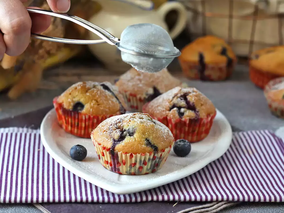 Áfonyás muffinok, a pireneusi pite mini változata! - fotó 10