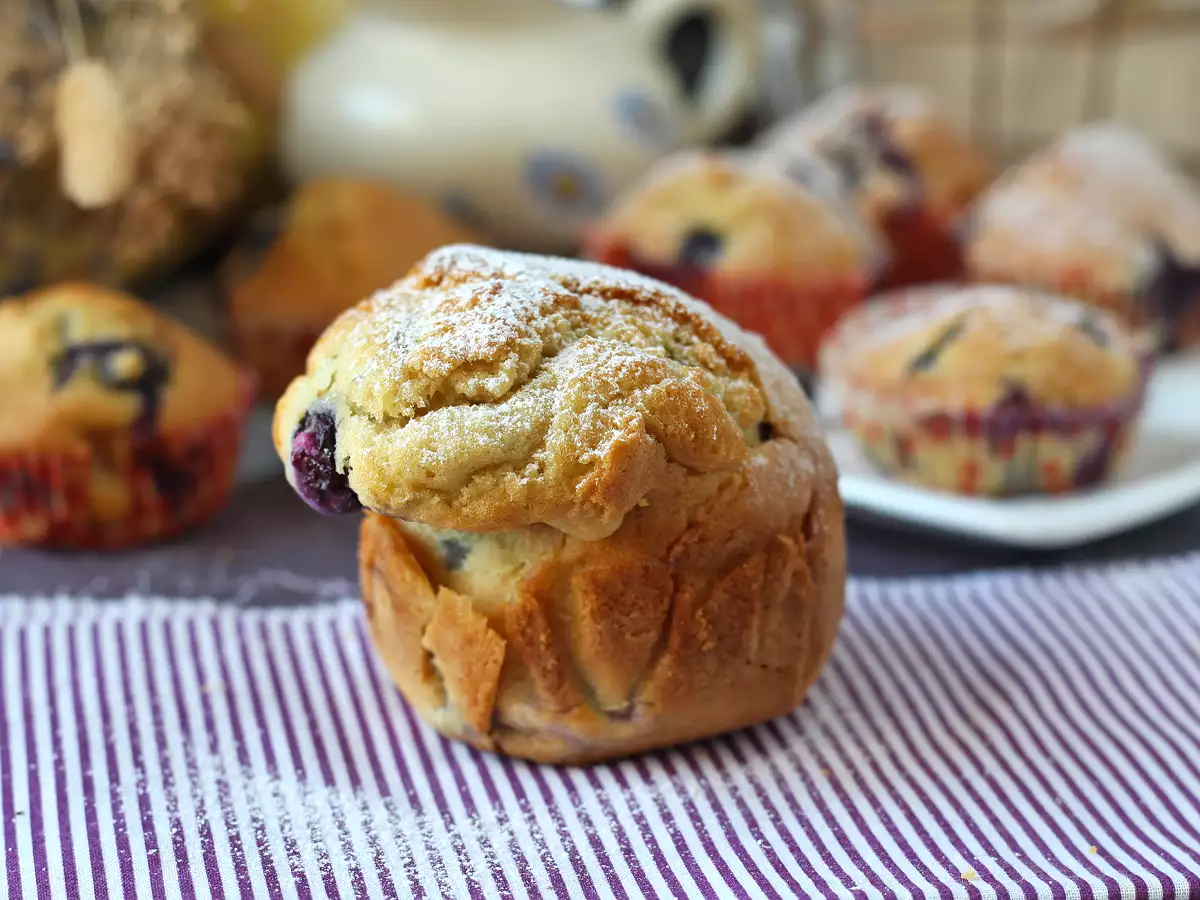Áfonyás muffinok, a pireneusi pite mini változata! - fotó 11