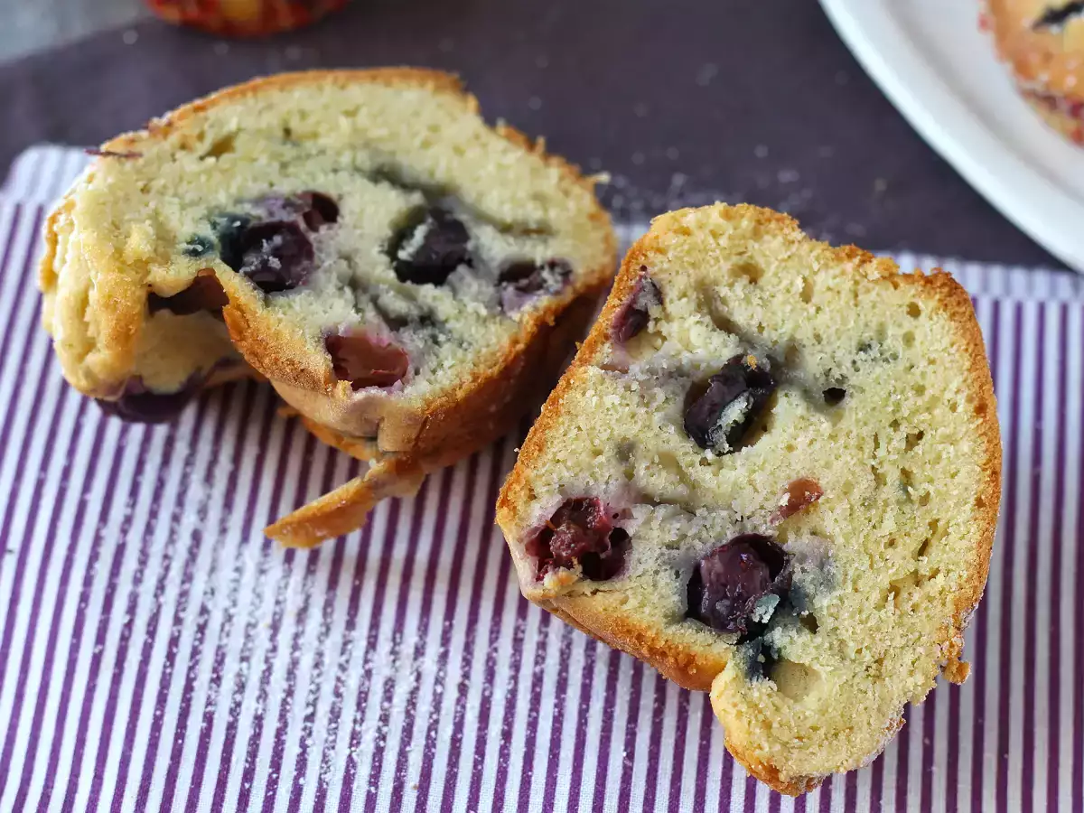Áfonyás muffinok, a pireneusi pite mini változata! - fotó 12