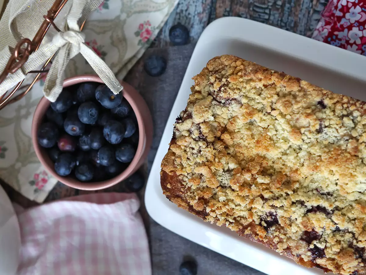Áfonyás omlós torta: a torta, amely ötvözi a fondantot, a puhaságot és a ropogást! - fotó 4