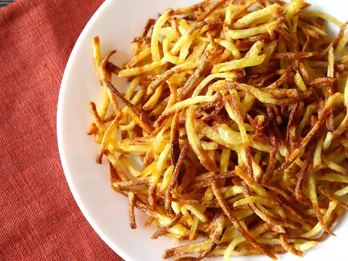Air Fryer burgonya chips olyan ropogós, hogy nem fogod elhinni, hogy házi készítésűek - fotó 3