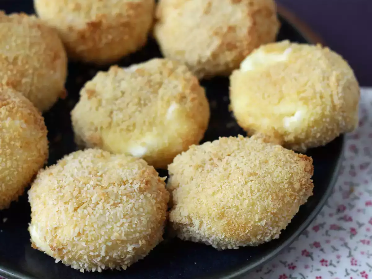 Air fryer panírozott babybels - fotó 3