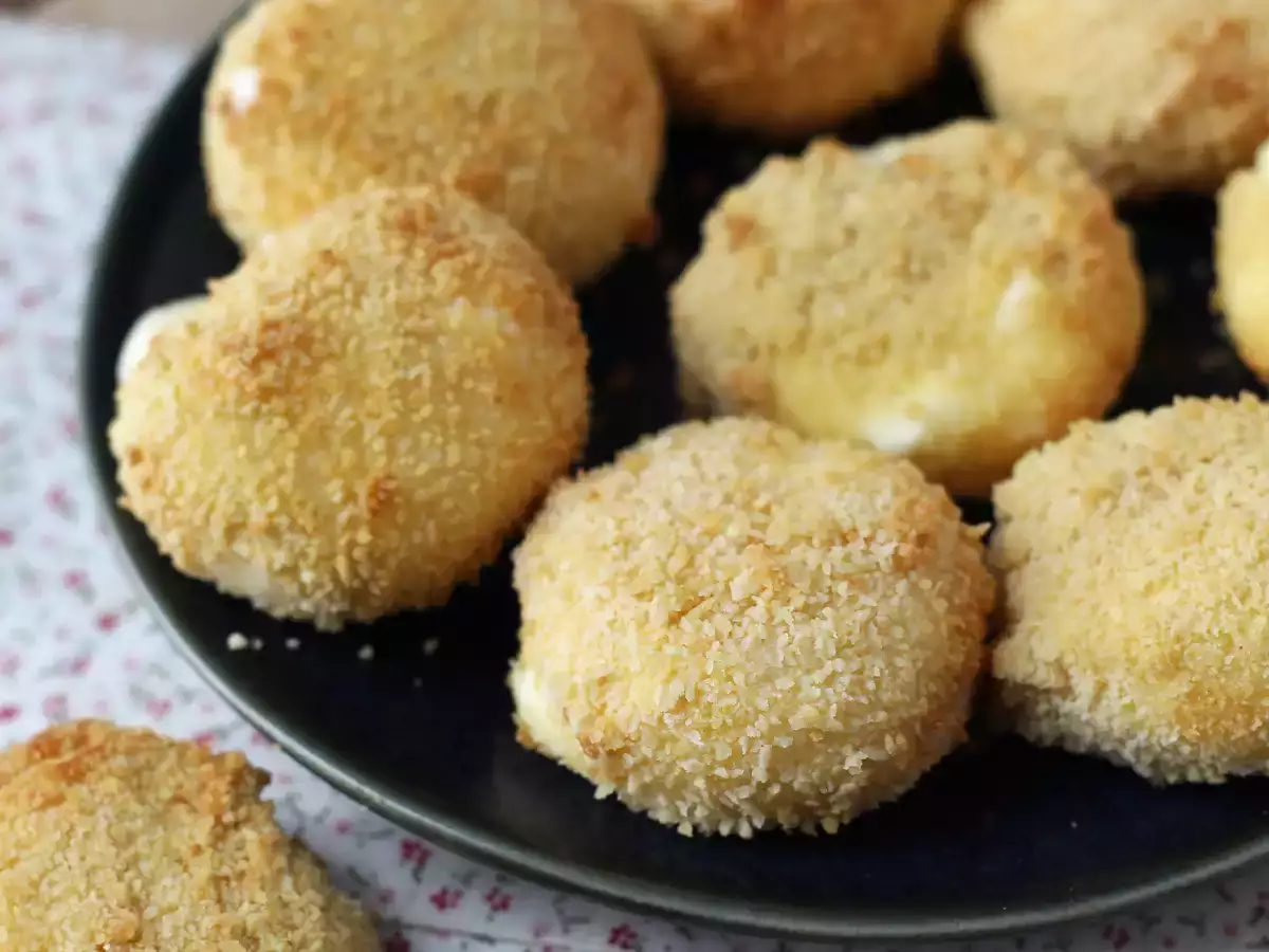 Air fryer panírozott babybels - fotó 5