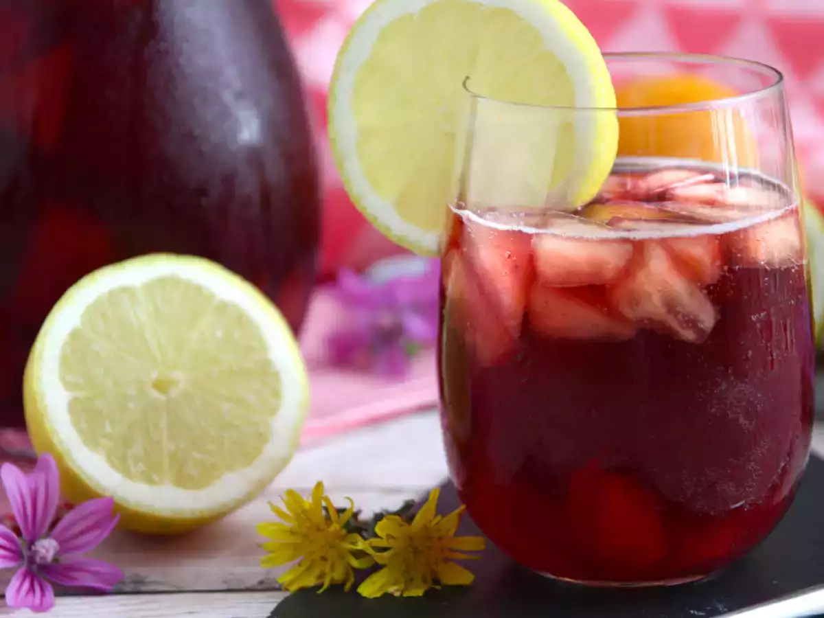 Alkoholmentes sangria - fotó 3