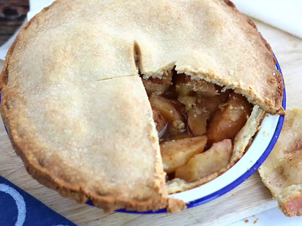 Almás pite, angol módra - fotó 3