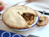 Almás pite, angol módra, fotó 1