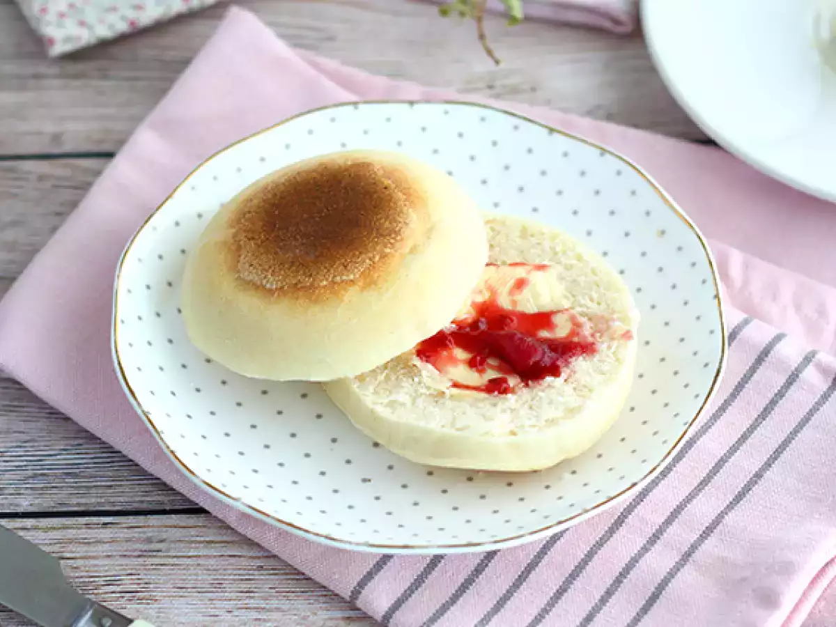 Angol muffinok (könnyű és nedves) - fotó 2
