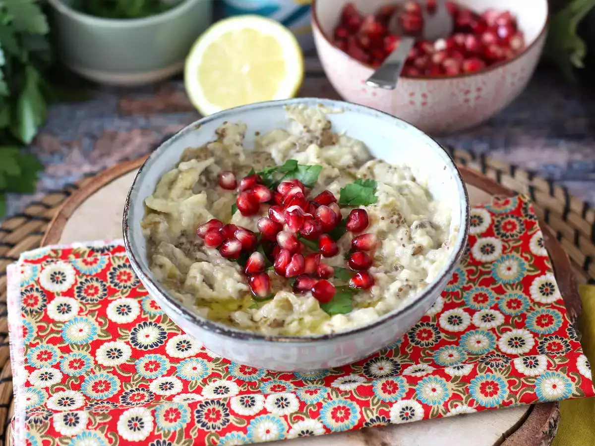Baba ganoush, a finom libanoni padlizsánkrém - fotó 4