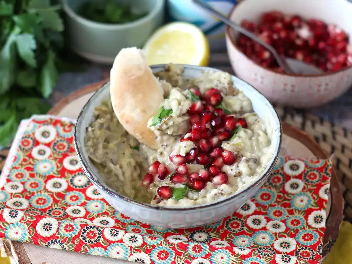 Baba ganoush, a finom libanoni padlizsánkrém - fotó 5