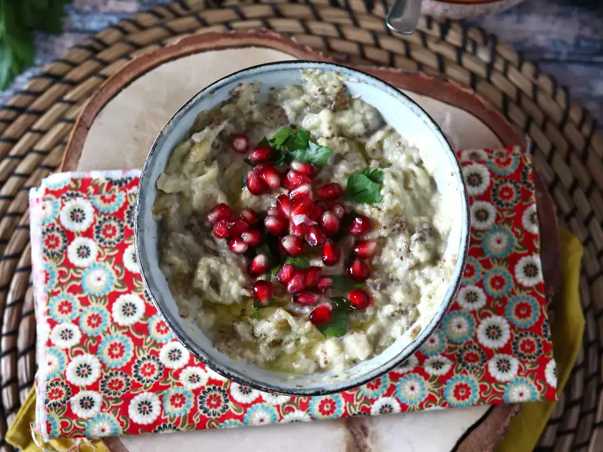 Baba ganoush, a finom libanoni padlizsánkrém - fotó 6
