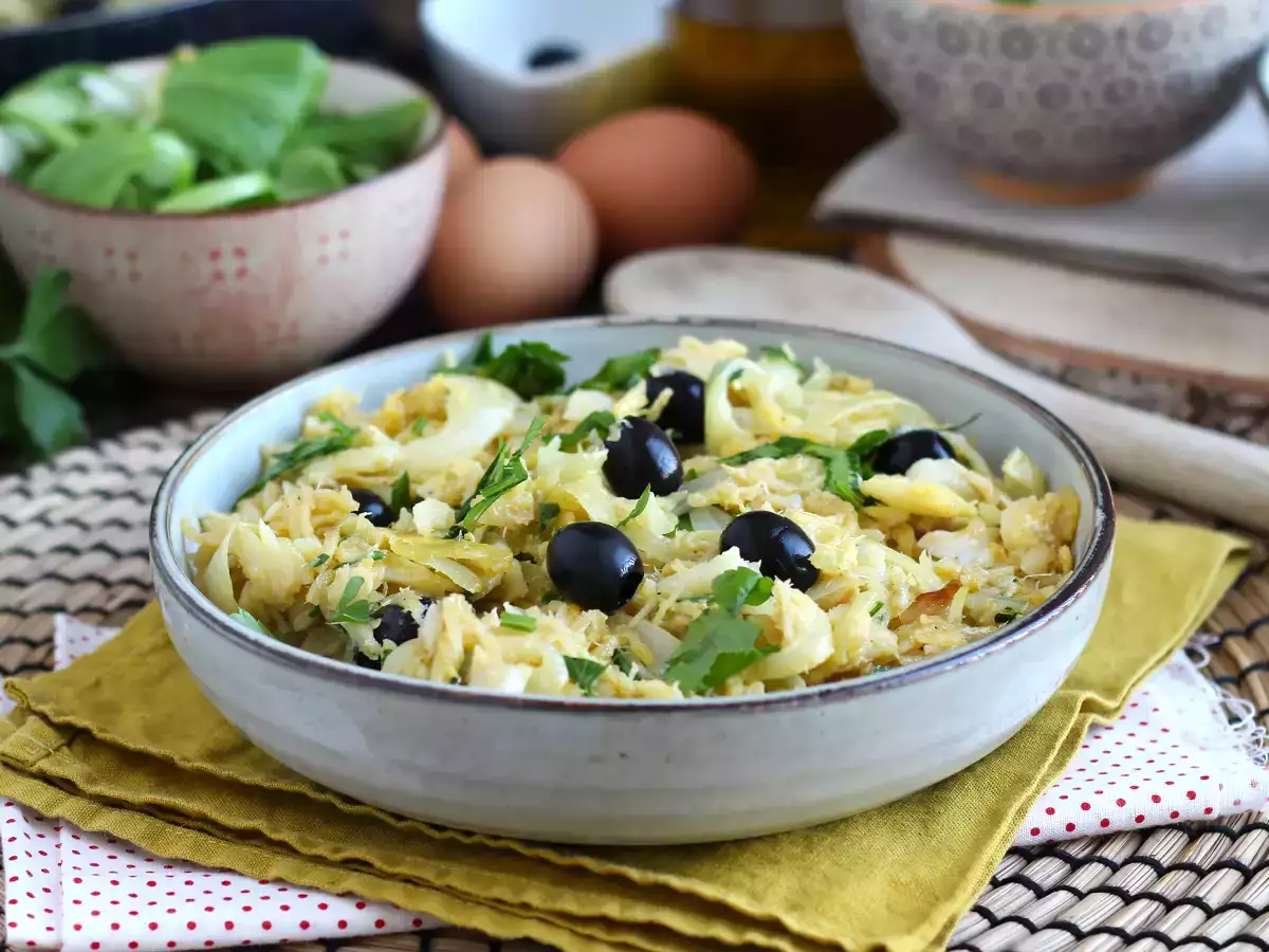 Bacalhau à Brás, egy egyszerű és ízletes hagyományos portugál recept - fotó 3