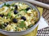 Bacalhau à Brás, egy egyszerű és ízletes hagyományos portugál recept, fotó 1