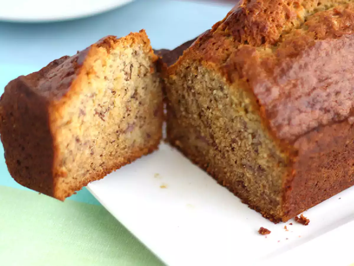 Banán kenyér, banán torta - fotó 2