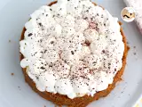 Banános, banános, karamellás banántorta, fotó 2