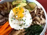 Bibimbap, a hagyományos koreai étel, fotó 2