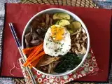 Bibimbap, a hagyományos koreai étel, fotó 3