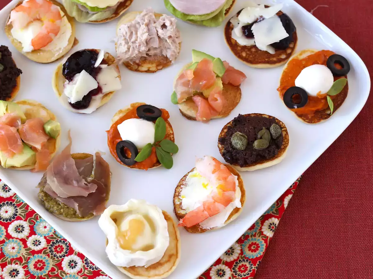 Blini tál töltelékkel, a tökéletes változatos aperitif az ünnepi szezonban - fotó 4