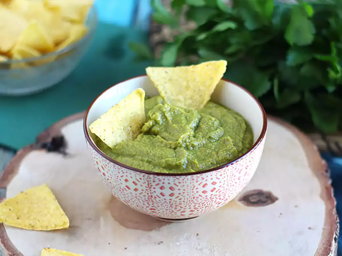 Borsó és lime guacamole - fotó 2