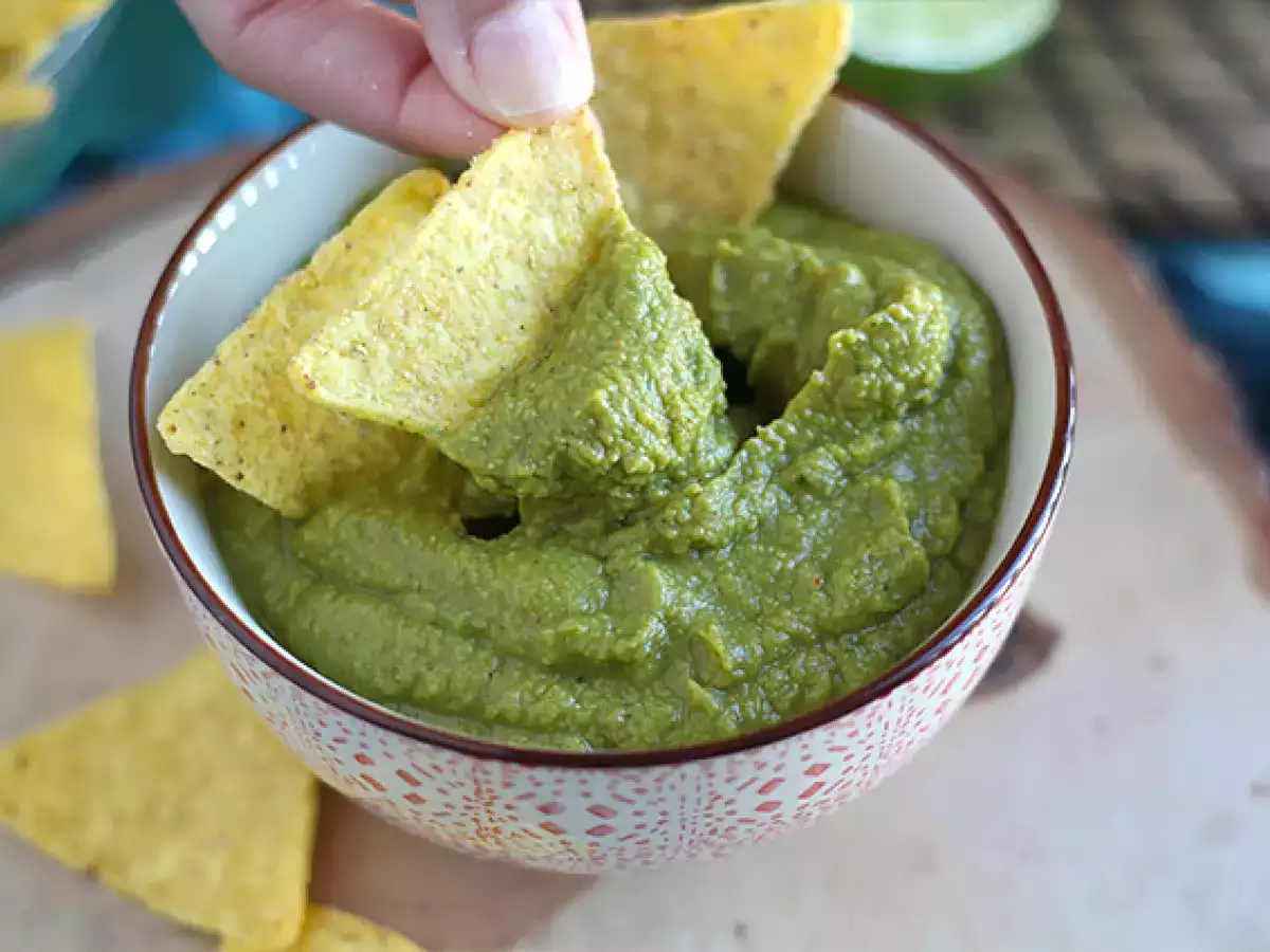 Borsó és lime guacamole - fotó 3