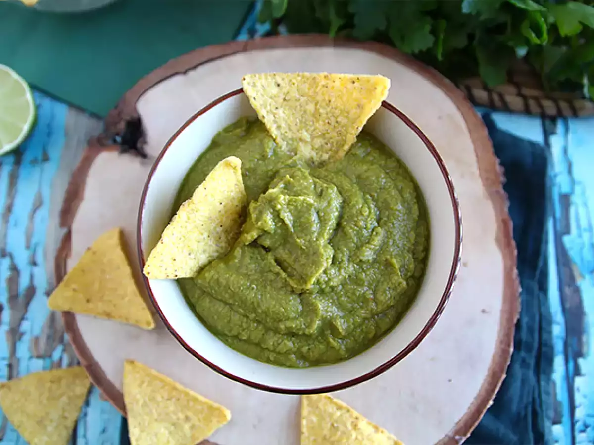 Borsó és lime guacamole - fotó 4