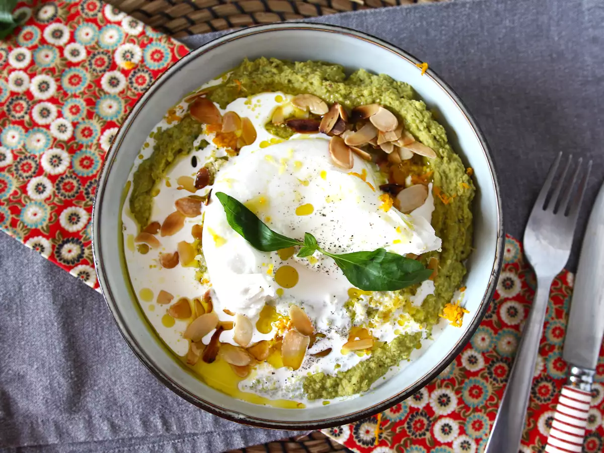 Borsó kenhető: tökéletes krémes burrata sajttal - fotó 2