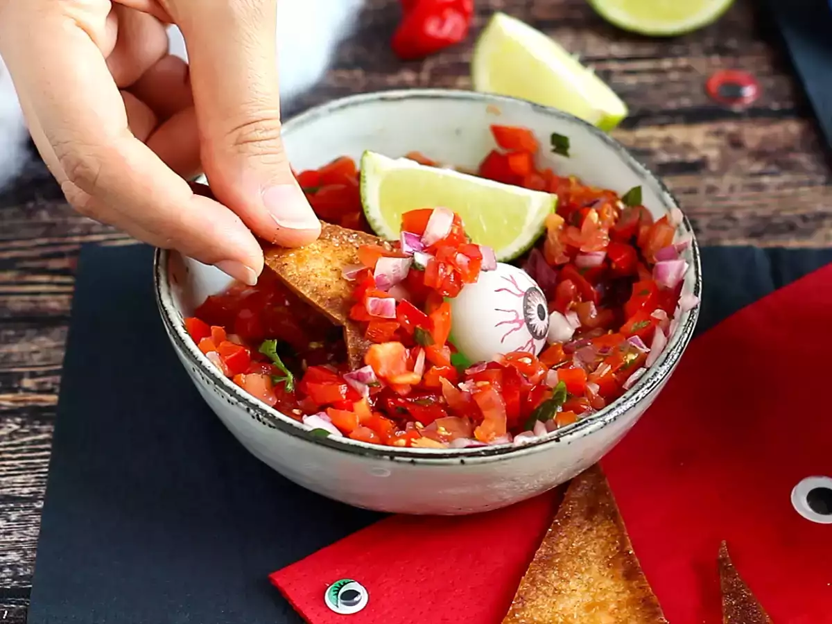 Boszorkánysapkák - tortilla chipsek - fotó 2