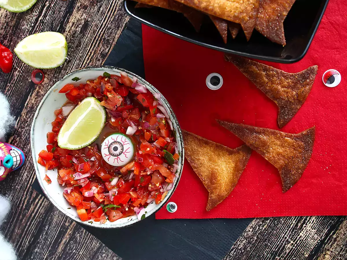 Boszorkánysapkák - tortilla chipsek - fotó 4