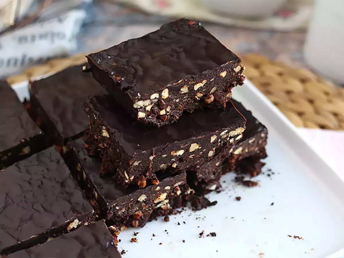 Brawnie - Nyers datolyás brownie