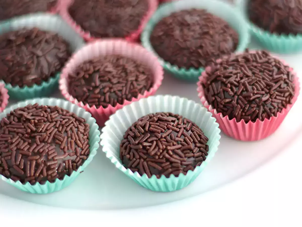 Brigadeiro, kis brazil édesség - fotó 3