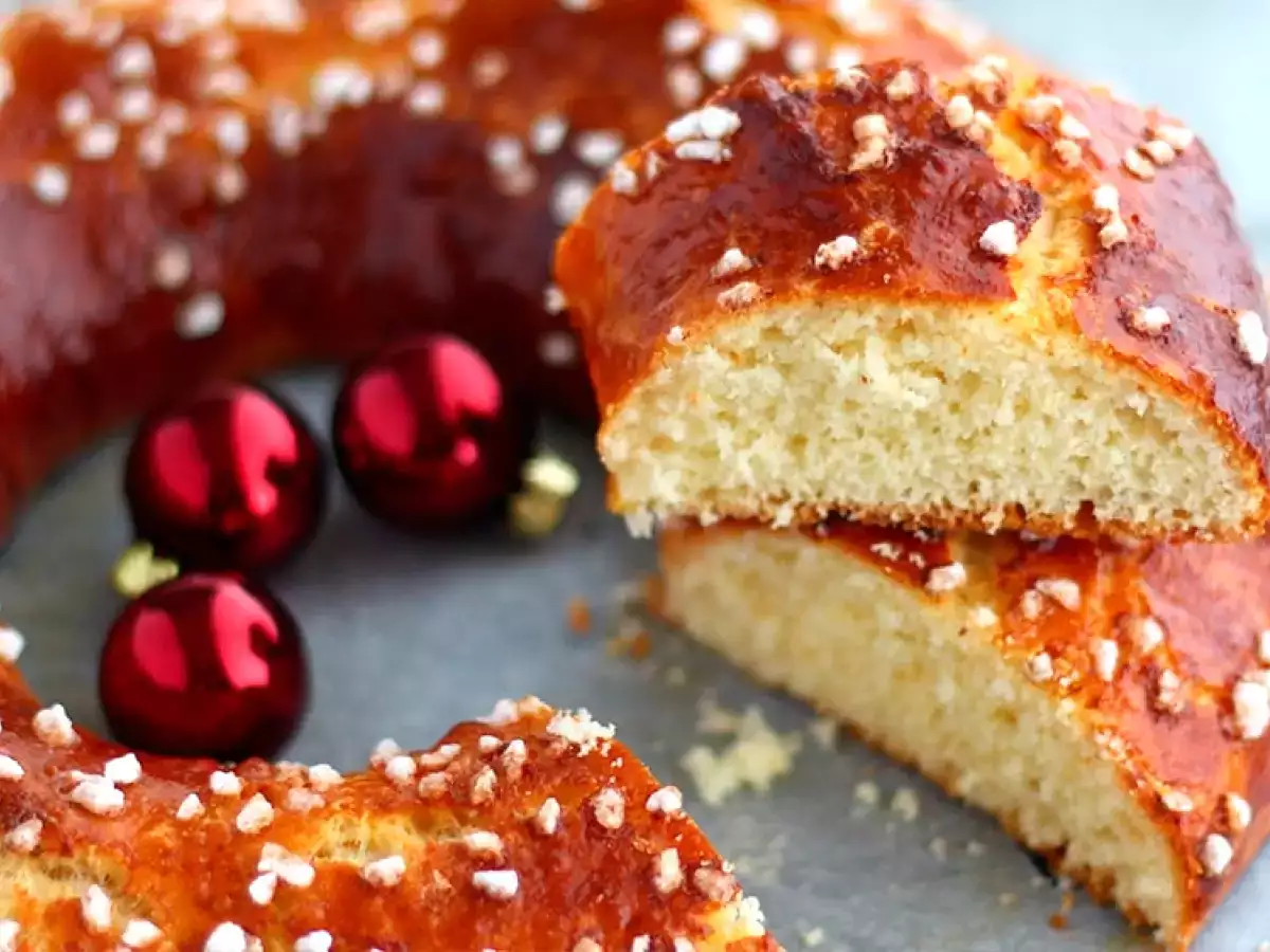 Brioche des rois lépésről lépésre - fotó 4