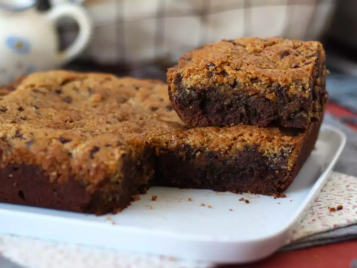 Brookies, a brownie és a süti tökéletes kombinációja - fotó 3
