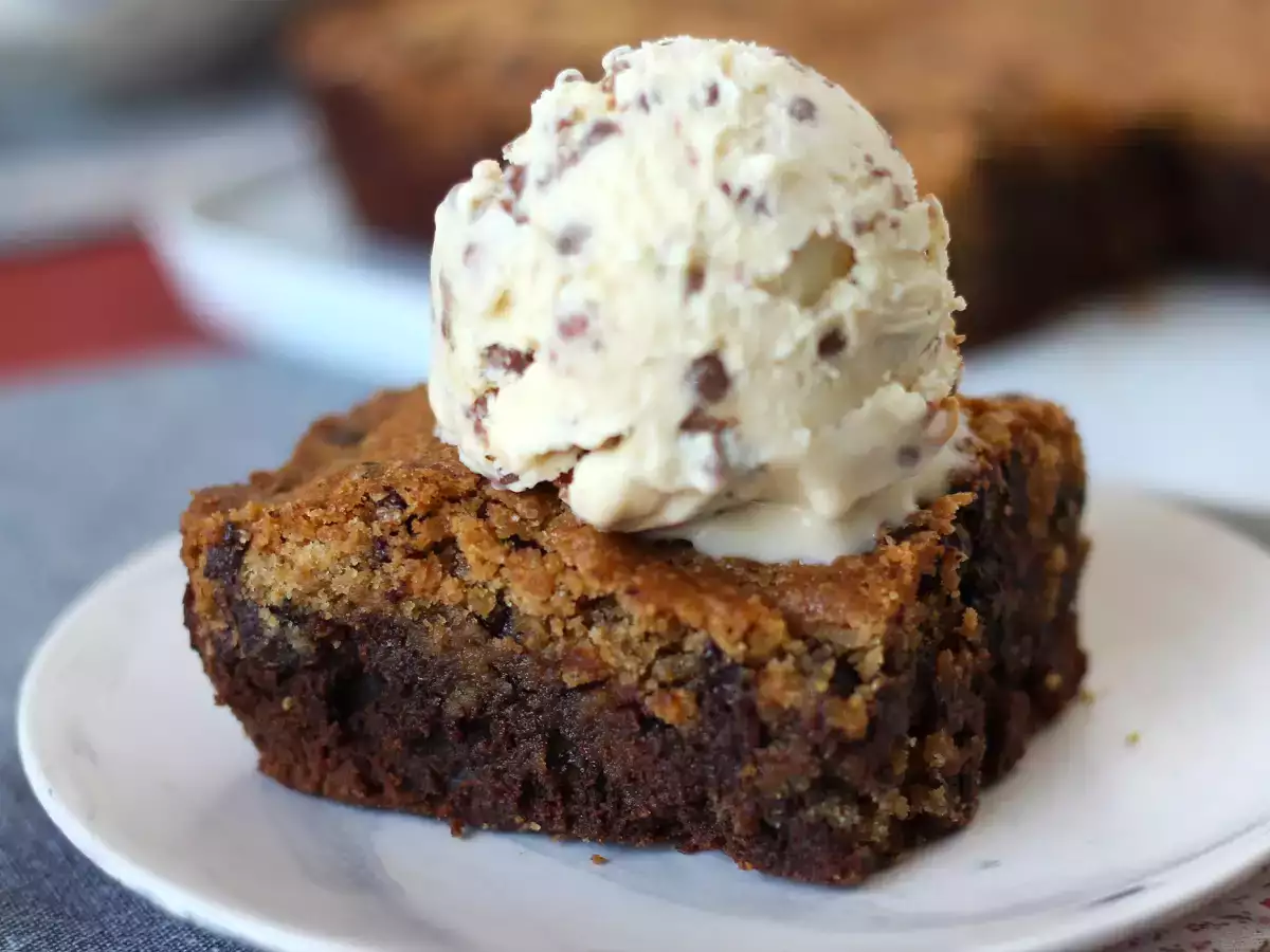 Brookies, a brownie és a süti tökéletes kombinációja - fotó 4