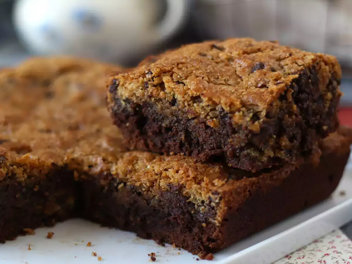 Brookies, a brownie és a süti tökéletes kombinációja - fotó 7