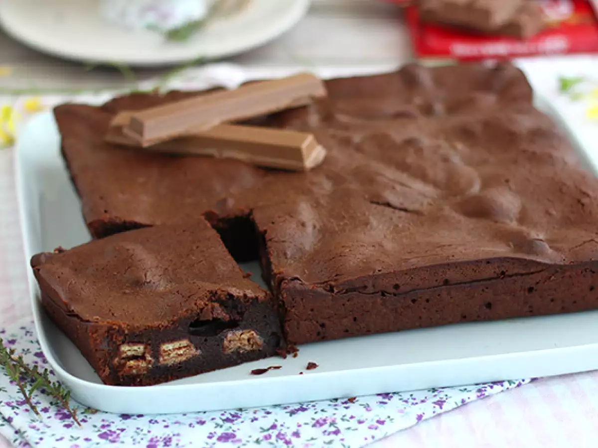 Brownie Kit Kat ® -val - fotó 2