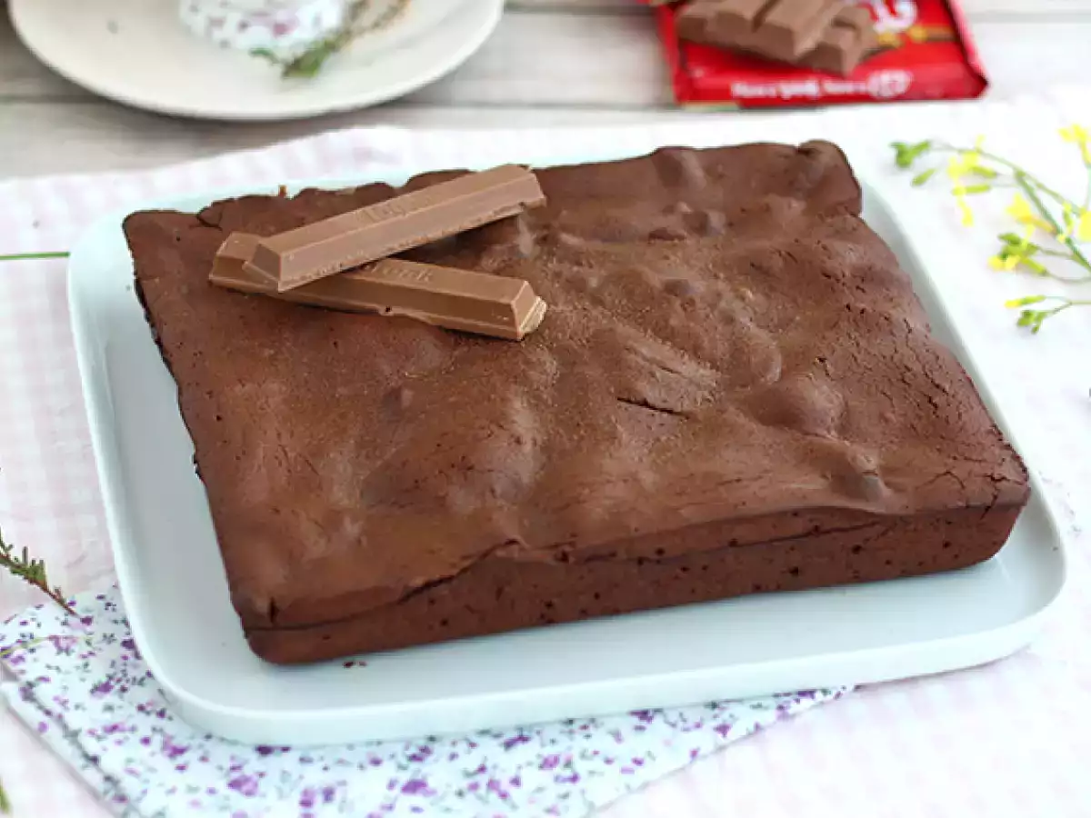 Brownie Kit Kat ® -val - fotó 3