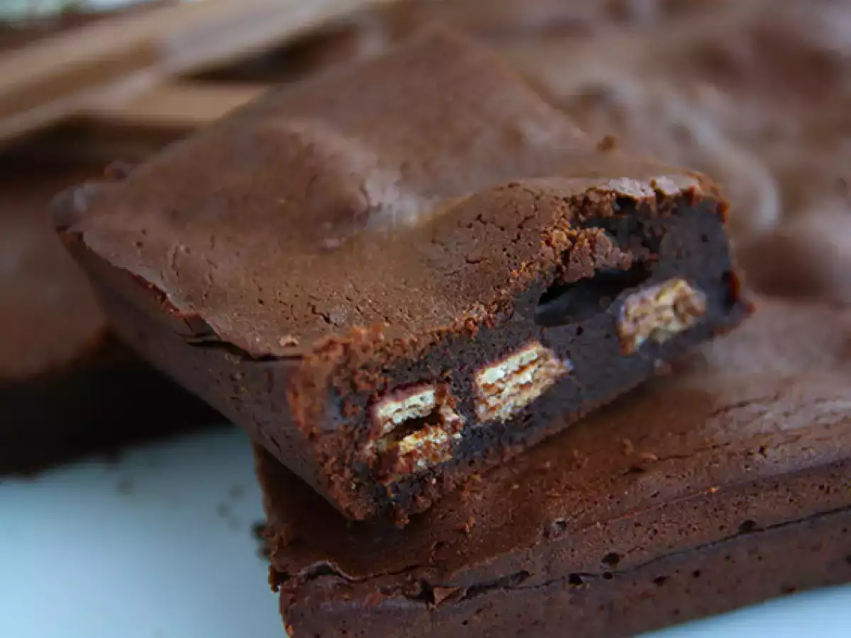 Brownie Kit Kat ® -val - fotó 4