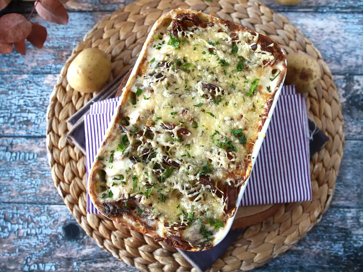 Burgonya gratin Air Fryerrel - fotó 5