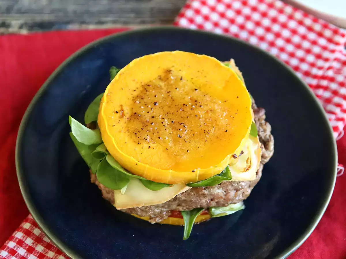 Butternut burger (garantáltan kenyérmentes!) - fotó 3